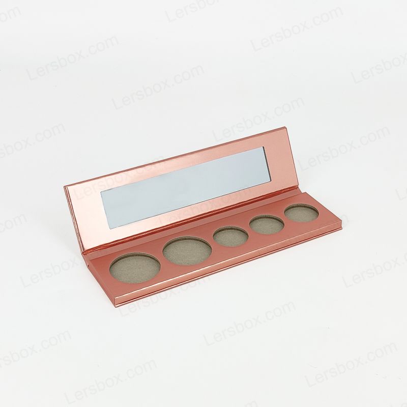 Prispôsobiteľné magnetické očné tiene Vysoko kvalitné očné make -up s tmavým tónom pleti PS zrkadlových pigmentov prázdne krásy Pans Paleta 004