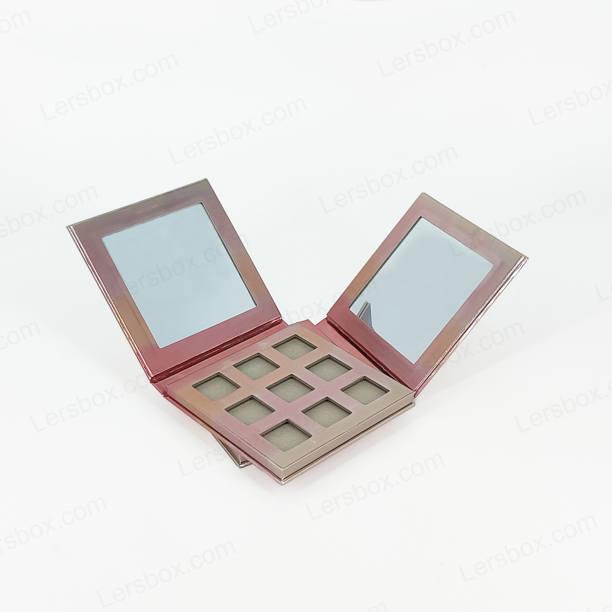 Kozmetika Custom Logo Pan Pink Contour Blush Pressed práškový vegánsky make -up maquillaje Private Label Blush Palette Palette003