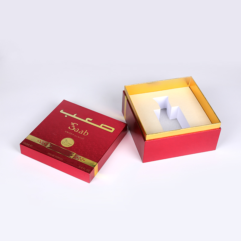 Perfumová krabica Zlatého úsvitu s 2 mm šedou doskou